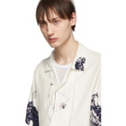 Christian Dada Off-White Nobuyoshi Araki Edition Flower Print Shirt