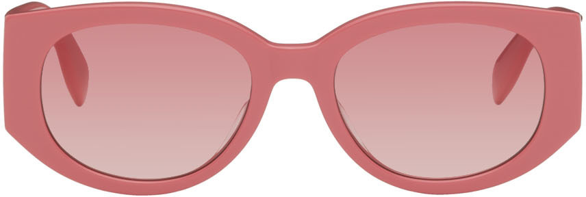 Alexander McQueen Pink Graffiti Sunglasses