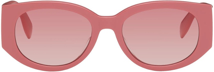 Photo: Alexander McQueen Pink Graffiti Sunglasses