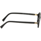 Miu Miu Eyewear Black Miu Regard Sunglasses