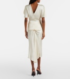 Victoria Beckham Bela midi skirt