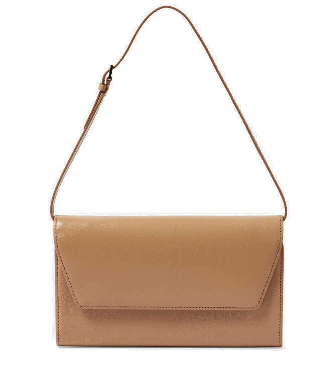 The Row Evening leather clutch The Row