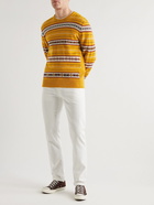 Rag & Bone - Wesley Fair Isle Wool Sweater - Yellow