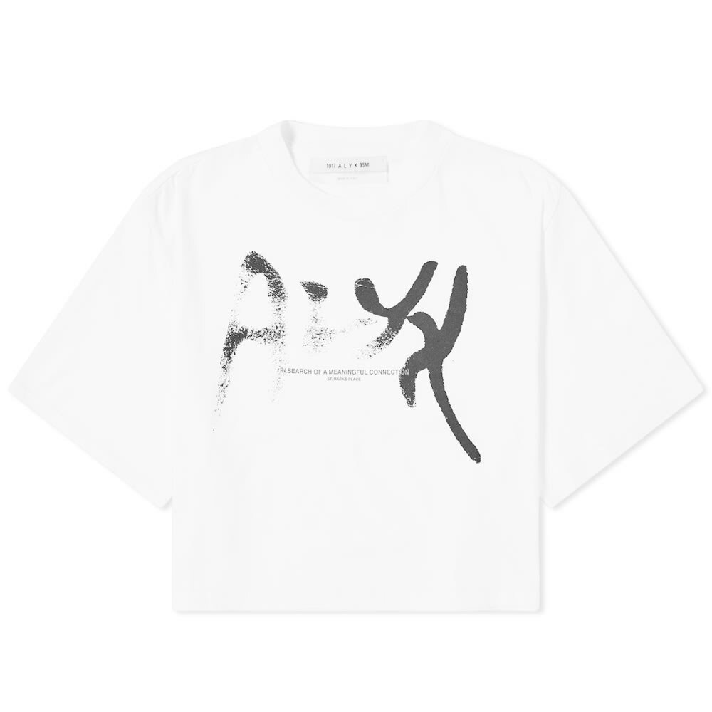 1017 ALYX 9SM Meaningful Connection Cropped Tee 1017 ALYX 9SM