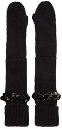 Shushu/Tong Black Knit Gloves