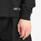 Neighborhood Men's Classic Logo Longsleeve T-Shirt in Black