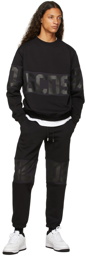 GCDS Black Band Logo Lounge Pants