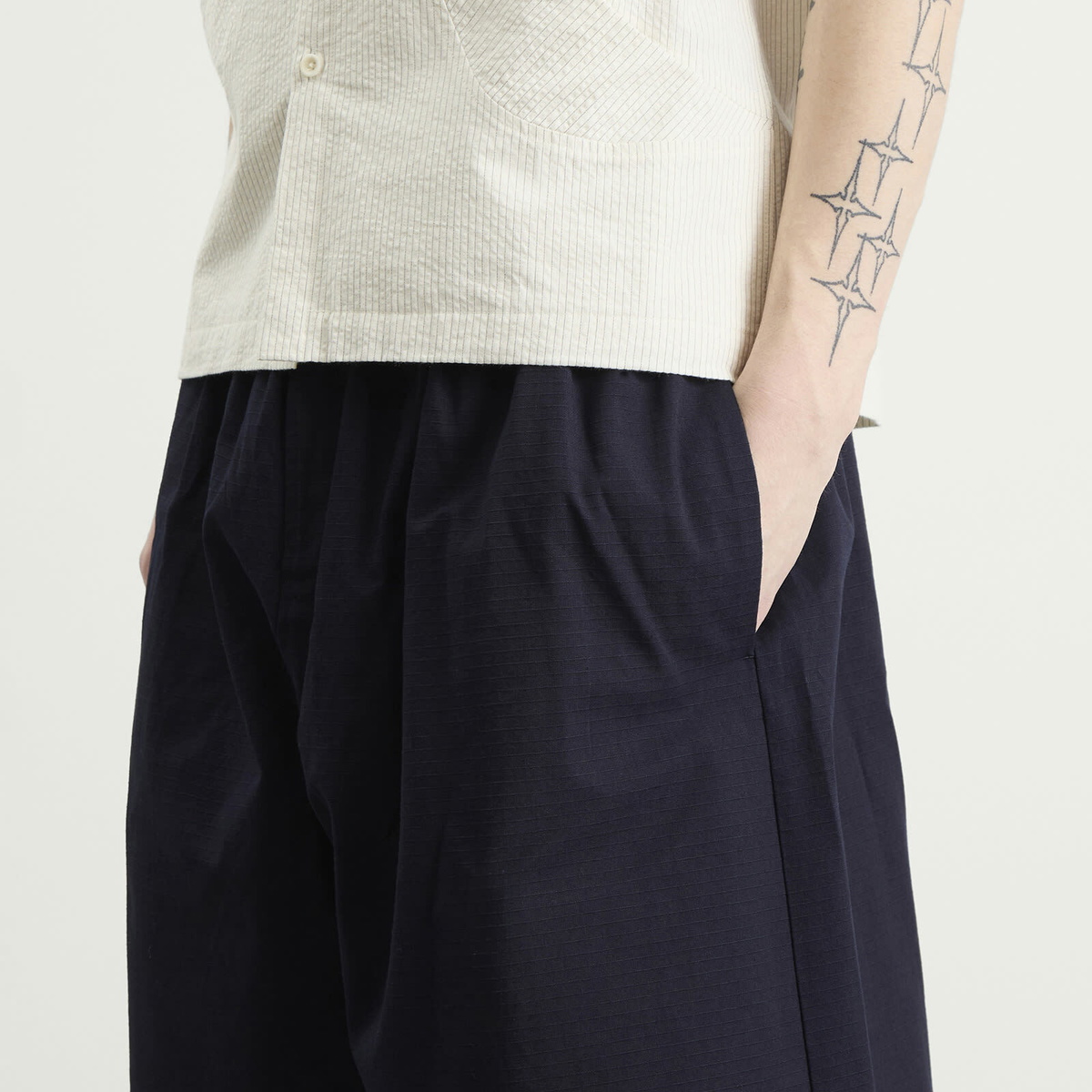 Sage Nation Men's Factor Shorts in Indigo
