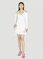 Alexander McQueen Ruffle Flare Dress