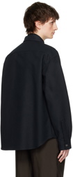 Giorgio Armani Navy Flap Pocket Jacket