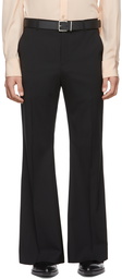 LU'U DAN SSENSE Exclusive Black 70's Bellbottom Trousers