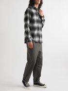 Portuguese Flannel - Checked Cotton-Flannel Shirt - Black
