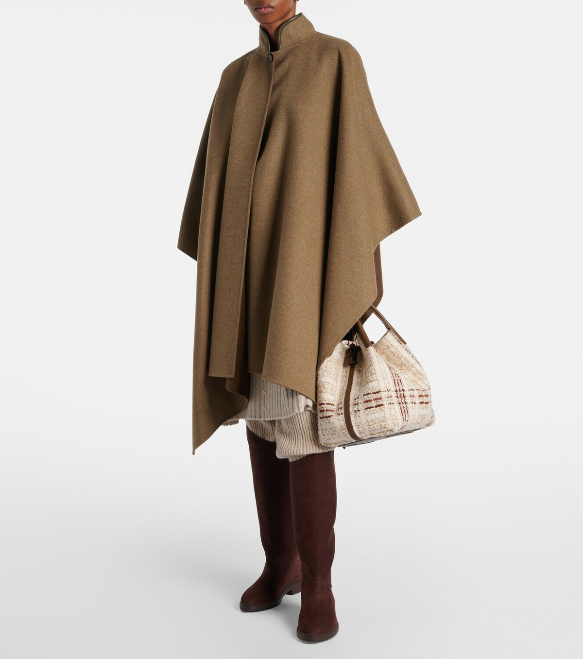 Loro Piana Spagna cashmere cape