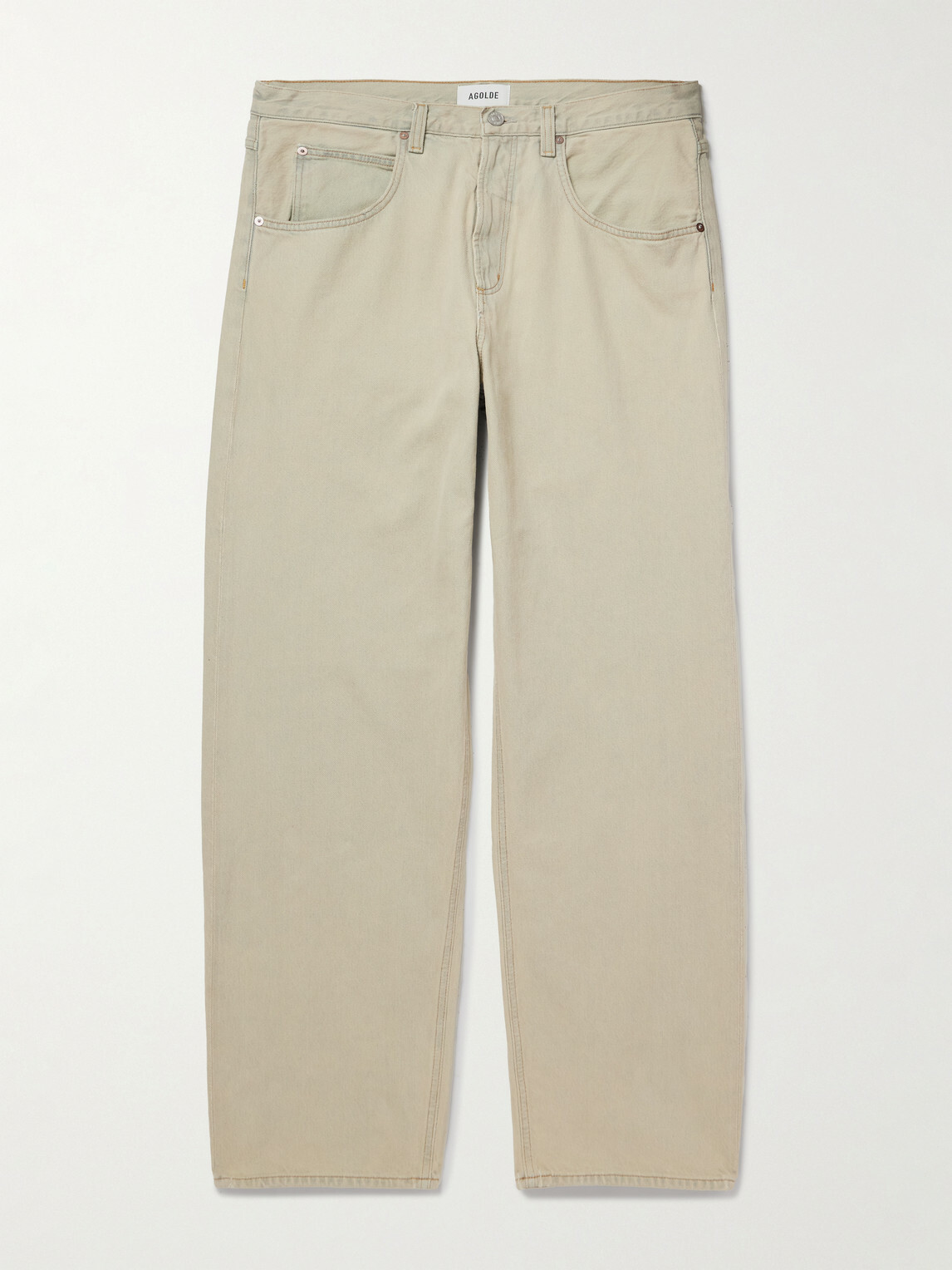 AGOLDE - Fusion Straight-Leg Jeans - Neutrals