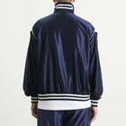 Needles Men's Sateen Track Jacket in Navy