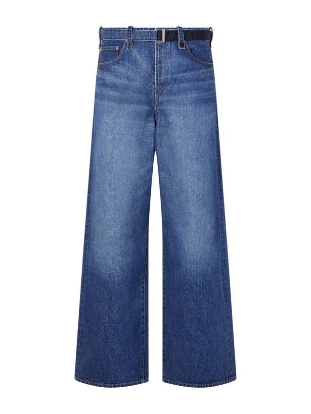 Photo: Sacai - Levi's Wide-Leg Belted Jeans - Blue