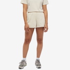 Stylerunner Women's Drift Sweat Shorts in Oat Milk