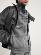 Sacai - Beyondexx Distressed Denim Jacket - Gray