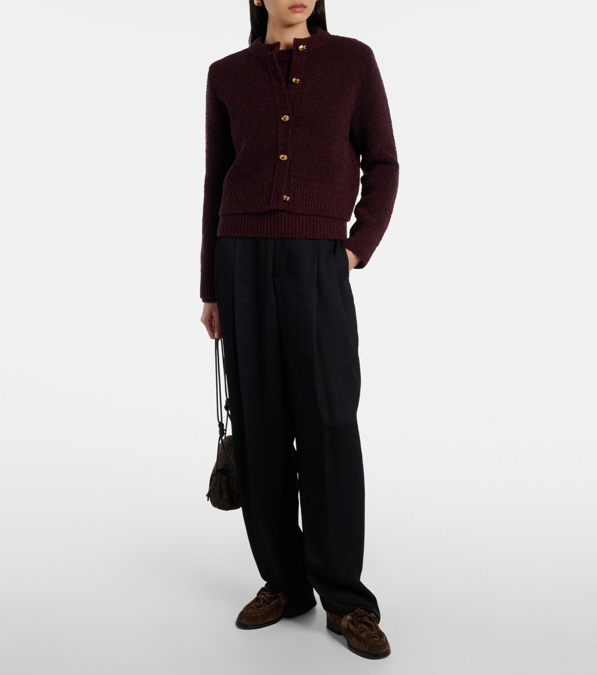 Bottega Veneta Astaire Knot suede loafers