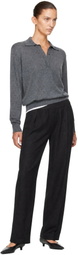 Loulou de Saison Black Dan Elastic Band Trousers