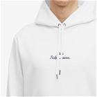 Polo Ralph Lauren Men's Chain Stitch Logo Hoodie in White