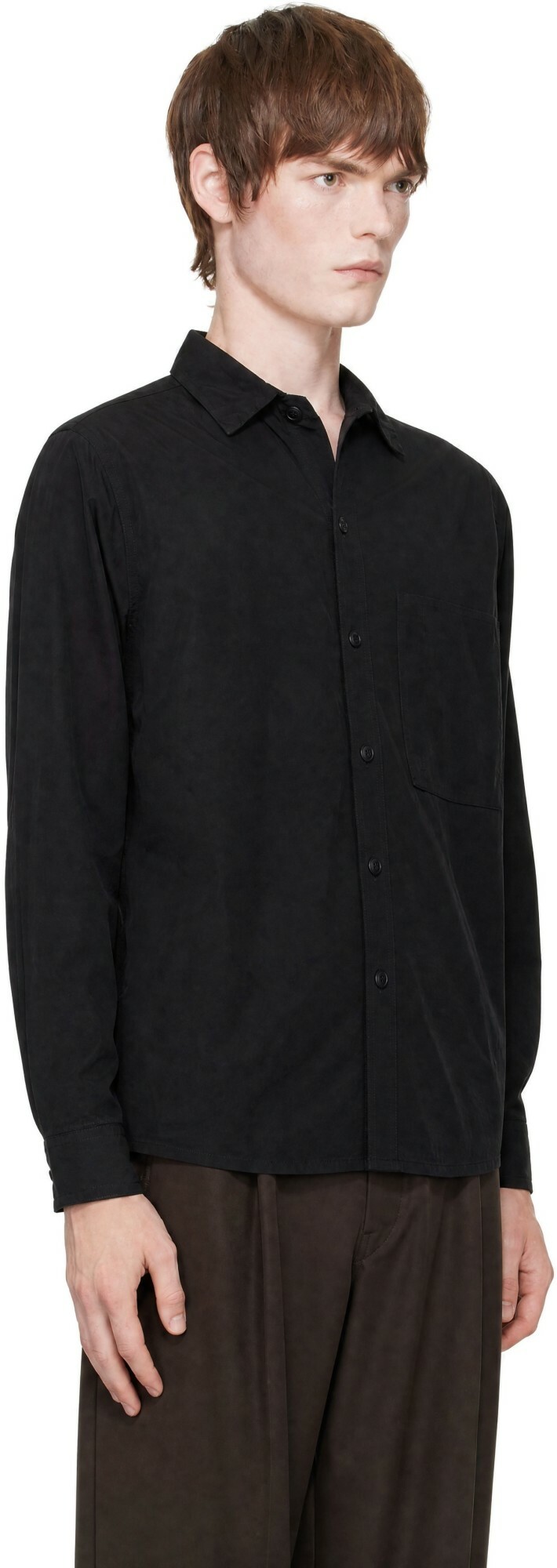 CASEY CASEY Black New Fabu Overshirt