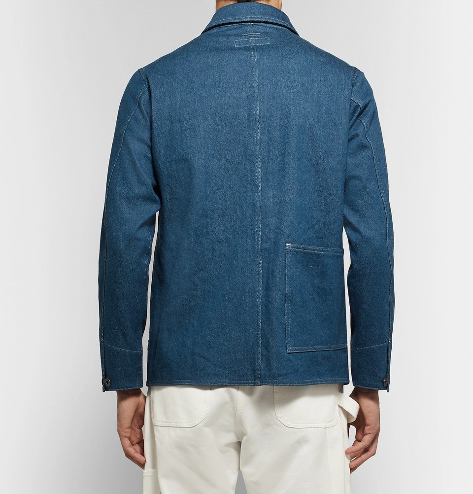 Freemans Sporting Club - Slim-Fit Indigo-Dyed Denim Chore Jacket