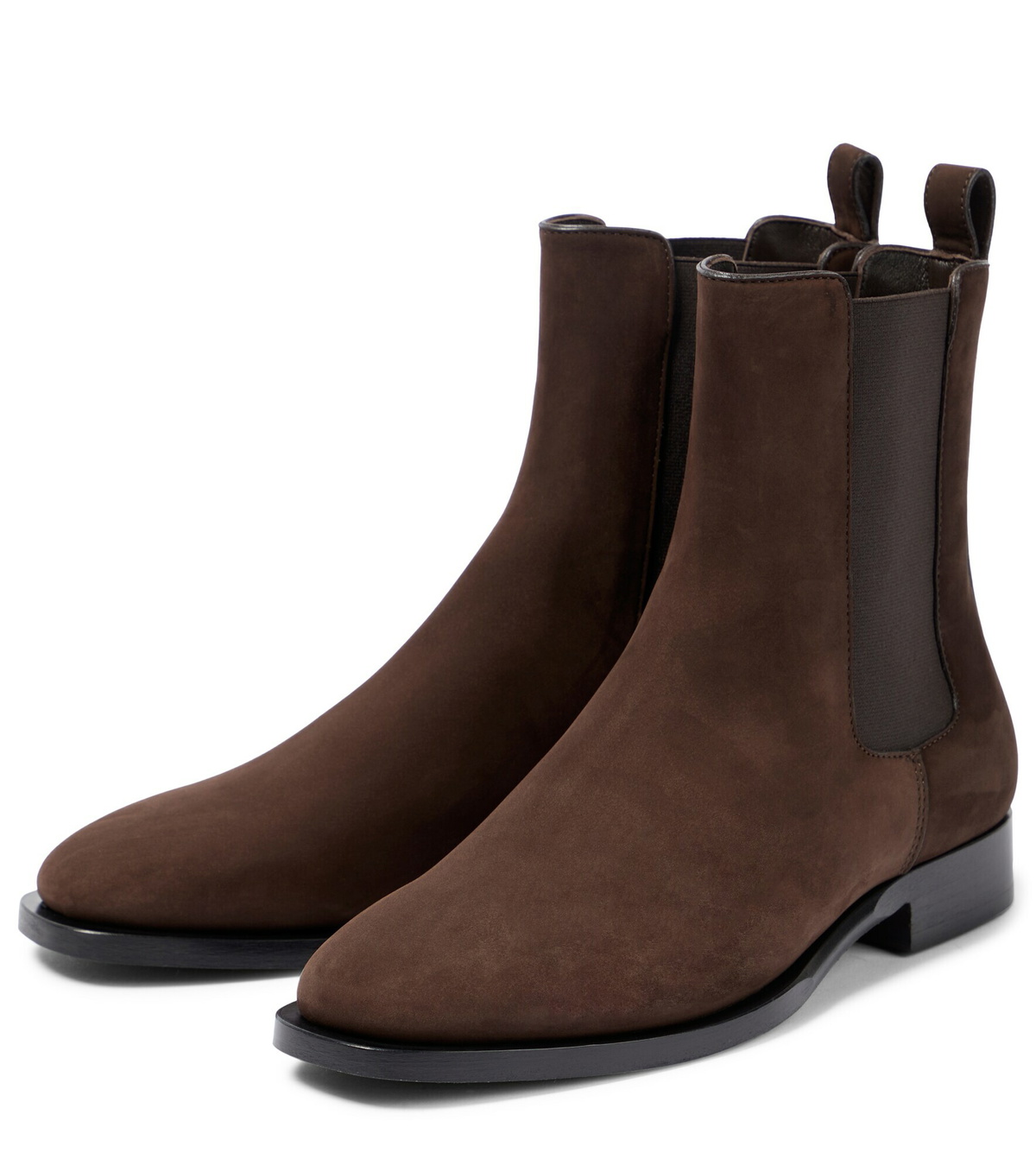 The Row - Grunge suede Chelsea boots