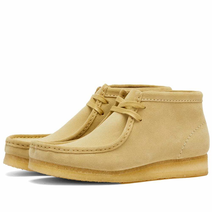 Photo: Clarks Originals Women's Wallabee Boot in Maple Suede