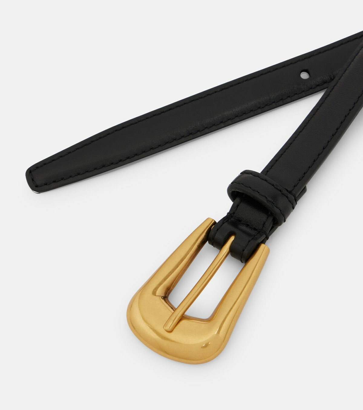 Saint Laurent Folk leather belt