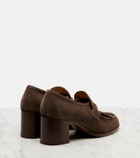 Valentino Garavani VLogo 60 suede loafer pumps