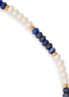 Eliou Carter Beaded 18kt Gold-plated Necklace - Pearl - One Size
