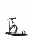 Dries Van Noten Womens Thong sandal Dark in Brown