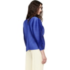 PLEATS PLEASE ISSEY MIYAKE Blue Coast Blouse