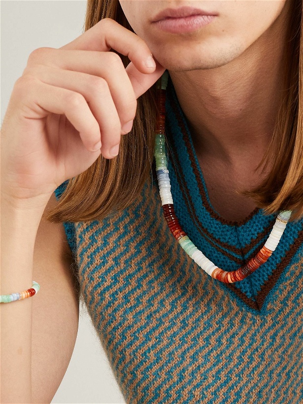 Photo: Jacquie Aiche - Gold Opal Beaded Necklace