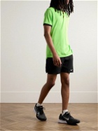 Nike Tennis - NikeCourt Victory Straight-Leg Logo-Embroidered Dri-FIT Tennis Shorts - Black