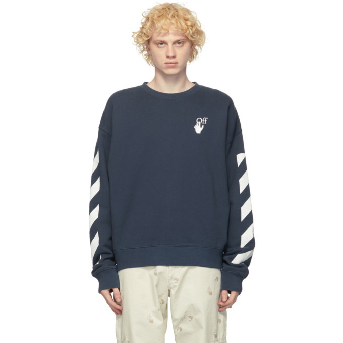 Photo: Off-White Blue Agreement Sweatshirt