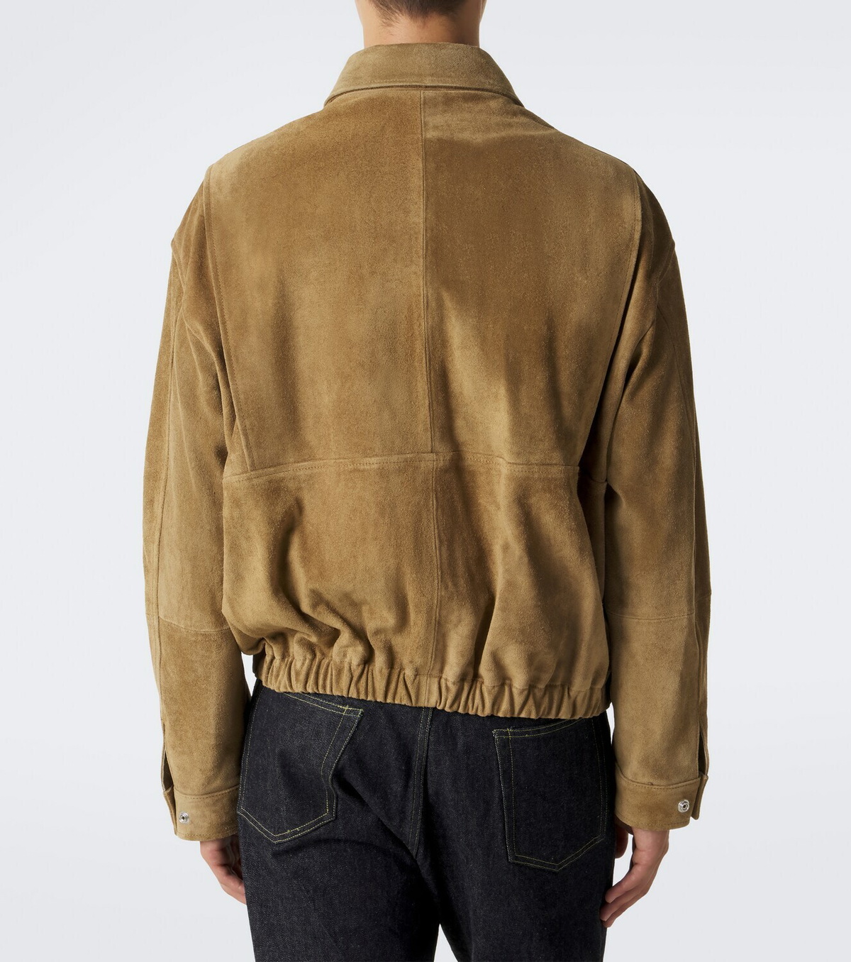 Arma Maddox suede blouson jacket