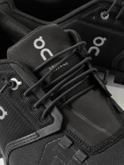 ON - Cloud 5 Waterproof Rubber-Trimmed Mesh Sneakers - Black