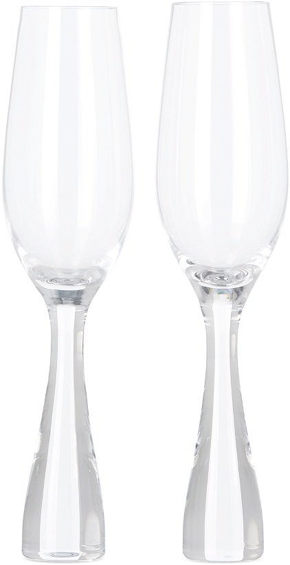 Photo: NUDE Glass Ron Arad Edition Wine Party Champagne Glass Set