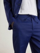 Frescobol Carioca - Straight-Leg Cotton Suit Trousers - Blue