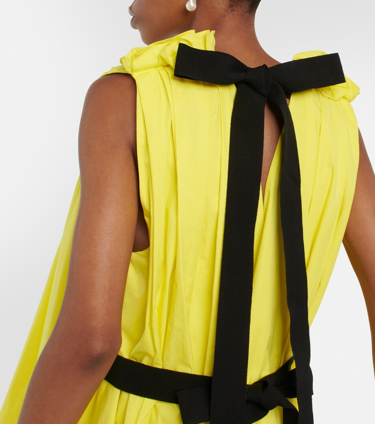 Roksanda Erosa cape-detail belted midi dress