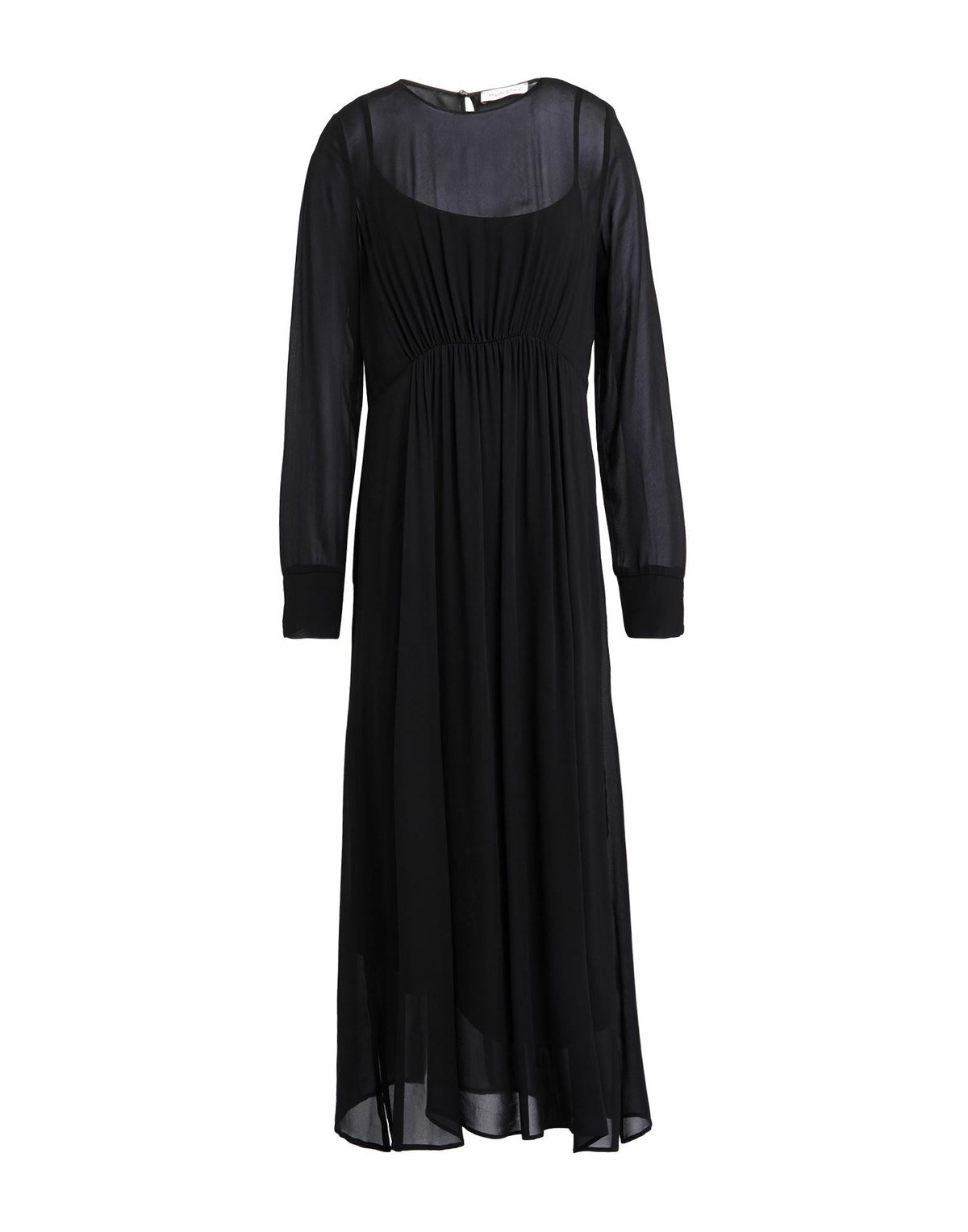 Manila Grace Womens Maxi dress in Black