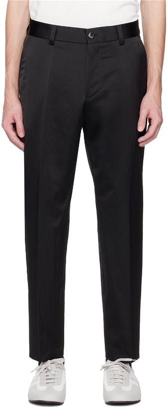 Photo: BOSS Black Creased Trousers