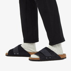 Birkenstock Kyoto SFB in Midnight Suede