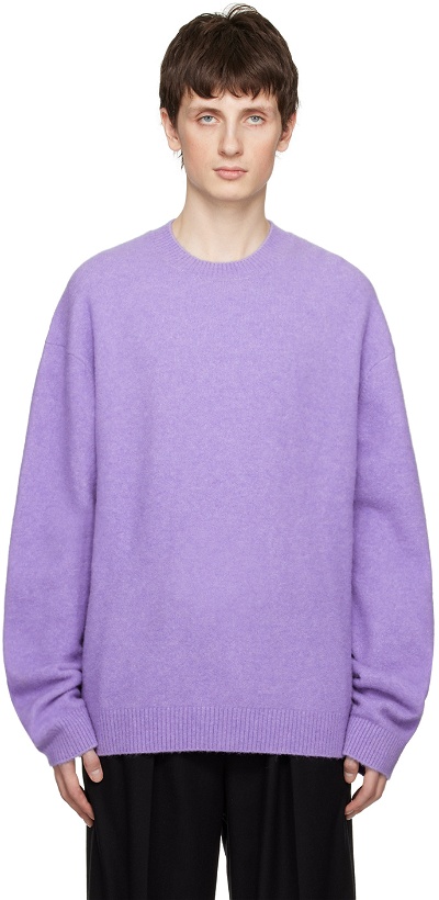 Photo: Nanushka Purple Jetse Sweater