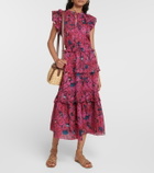 Ulla Johnson Fleur printed cotton-blend top