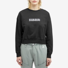 Napapijri Women's Box Cropped Sweat in Black