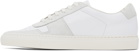 Common Projects White BBall Duo Sneakers
