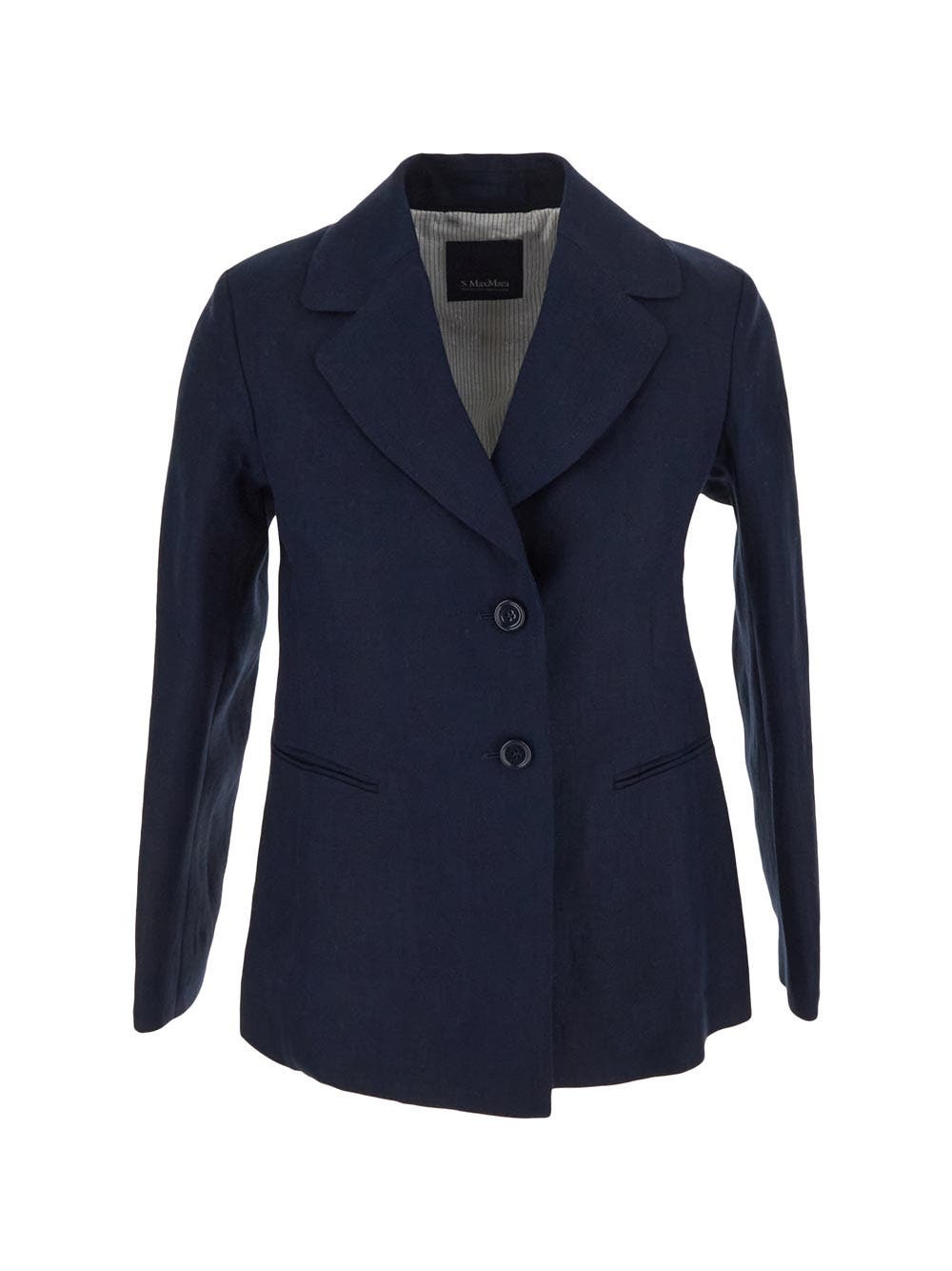 S Max Mara 紺色 ジャケット S Max Mara Ricordo Jacket S Max Mara